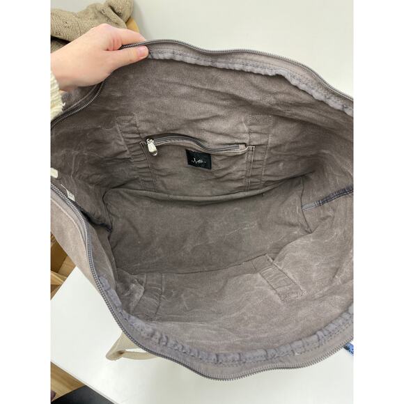 Lo & Sons Catalina Deluxe Cotton Canvas Travel Weekender Large Tote Thistle - Picture 11 of 16